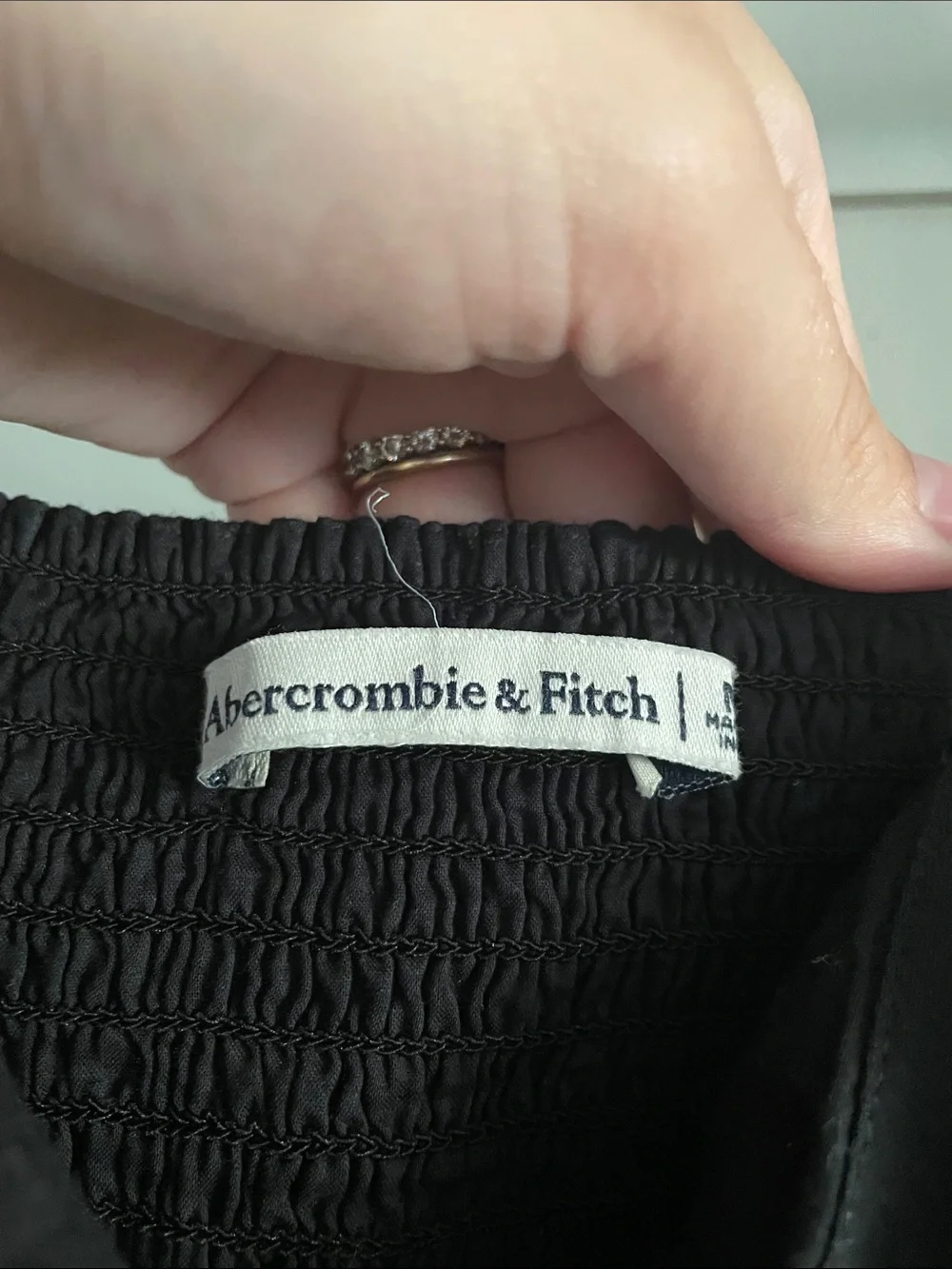 Abercrombie & Fitch Women’s Pintuck Flowy Maxi Dress